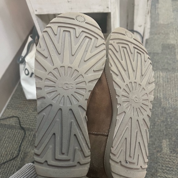 UGG Brown Suede Wedge Boots - Picture 5 of 5